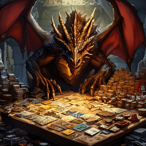 Board Hoard dragon